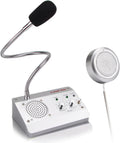 Dual-Way Window Intercom System - Clear Two-Way Teller Communication