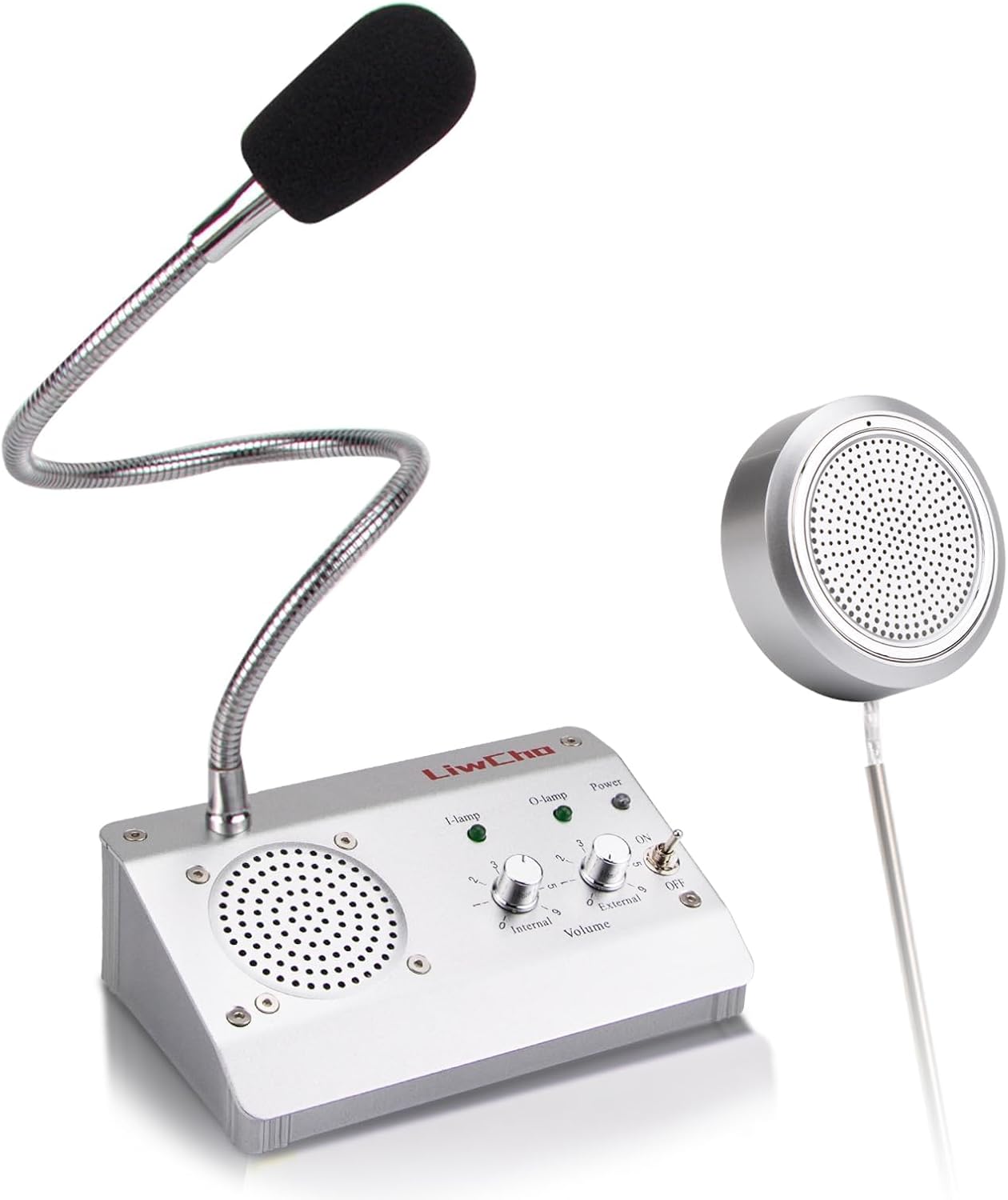 Dual-Way Window Intercom System for Banks and Offices