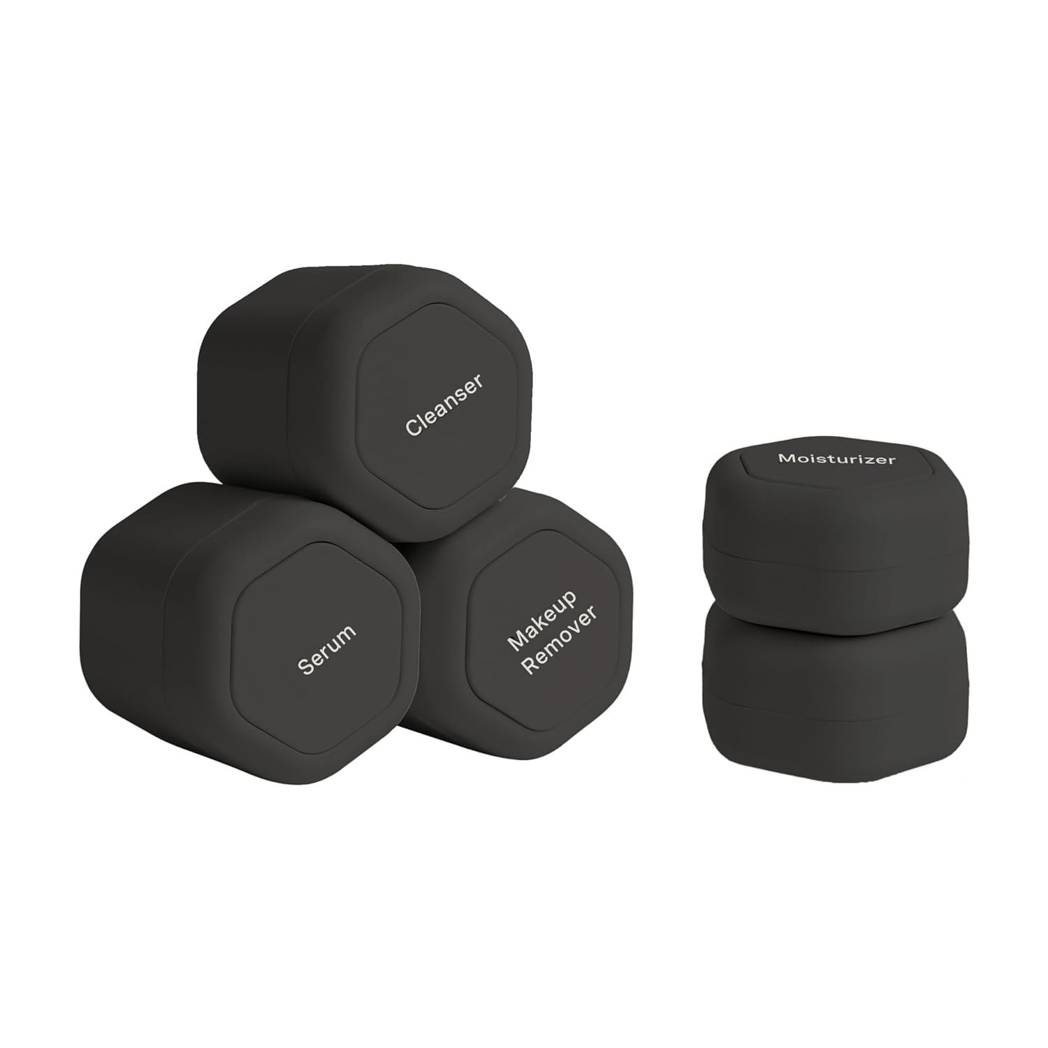 Cadence Travel Containers - Core Skincare Set for Easy Packing