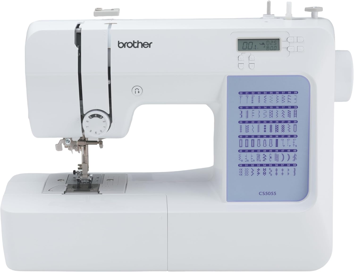 Brother CS5055: 60 Stitches, LCD Display, 7 Feet!
