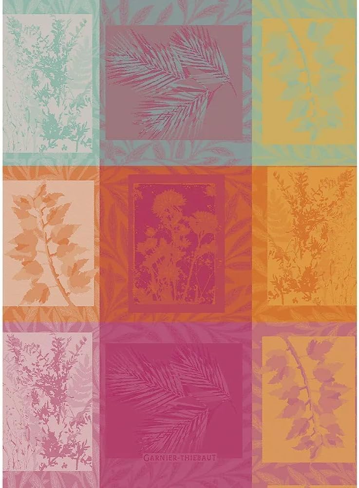 Garnier Thiebaut Mille Vegetaux Kitchen Towel for Stylish Homes