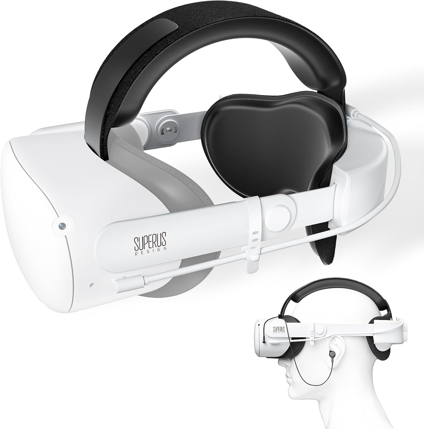 Battery Head Strap for Quest 2 - Enhance Comfort & Playtime
