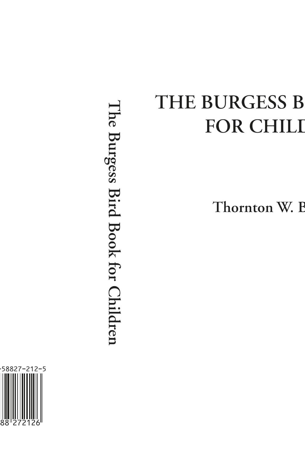 The Burgess Bird Book for Children: A Delightful Nature Guide