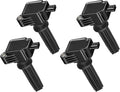 Ignition Coil Pack Set of 4 Compatible with Lincoln and Ford