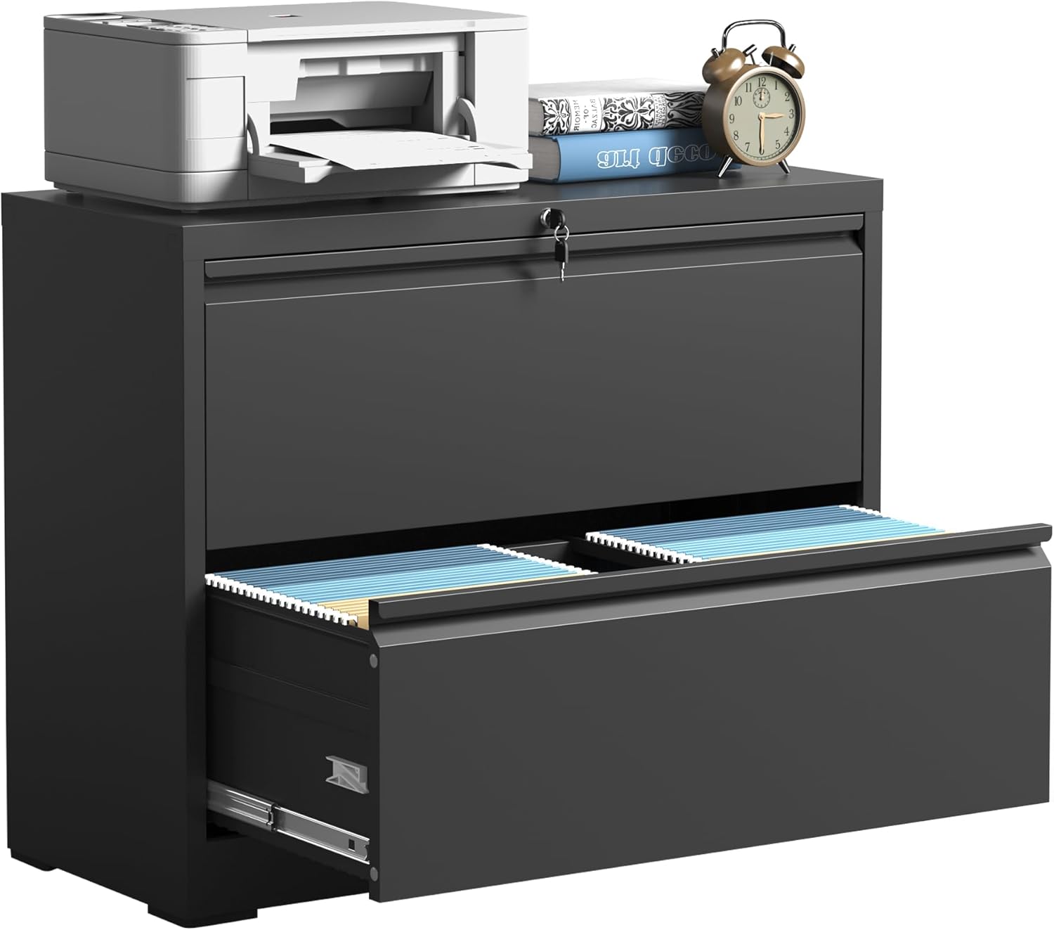 Lateral File Cabinets 2 Drawer for Home Office Storage Needs