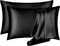 Silk Pillowcase 2 Pack King Size - Natural Mulberry Silk for Hair