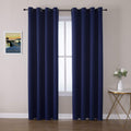 Blackout Curtains 108 in 2 Panels Set - Room Darkening & Insulated