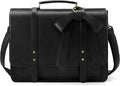 ECOSUSI Women Briefcase PU Leather Laptop Bag for 15.6 in