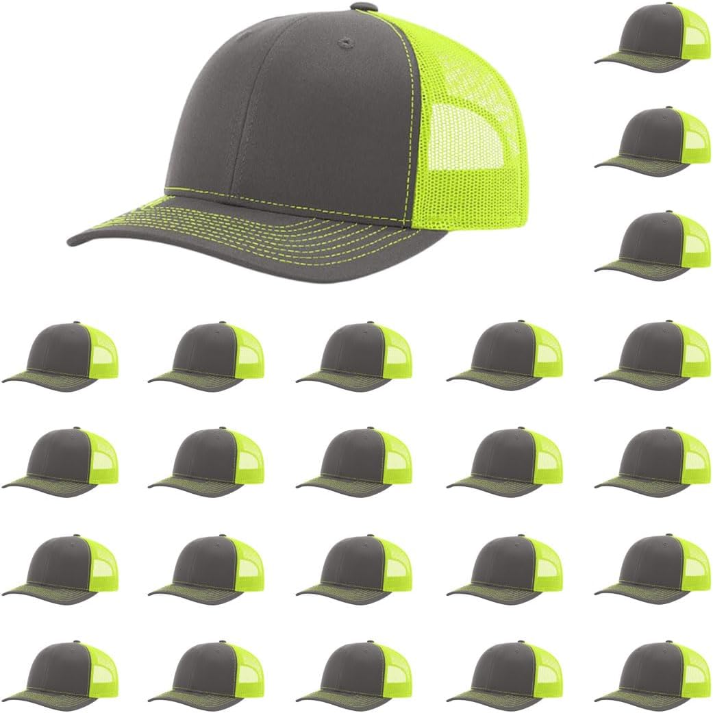 Richardson 112 Classic Six-Panel Adjustable Snapback Trucker Cap