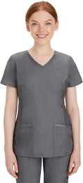 Healing Hands Women's Scrub Top V-Neck Slim Fit - 2245