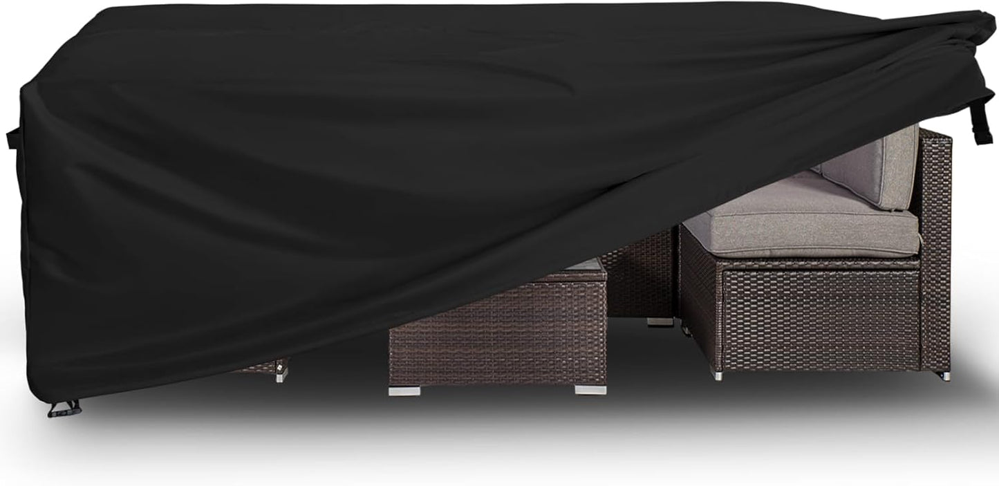 Easy-Going Rectangle Patio Furniture Cover for Outdoor Use