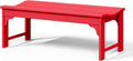 Malibu Outdoor Bench Backless 48in Curved Patio Bench - Comfortable
