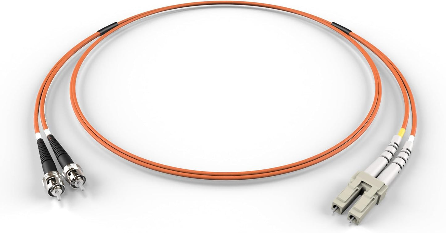 LC-ST OM1 Fiber Patch Cable for 10Gb Networking 50M