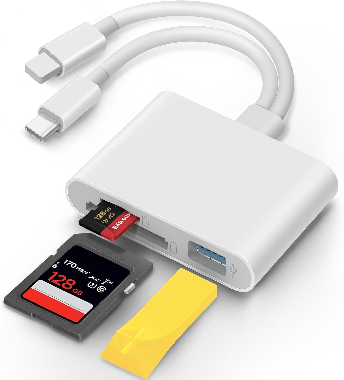 MujuDoler Dual-Slot SD Card Reader & USB Trail Camera Viewer