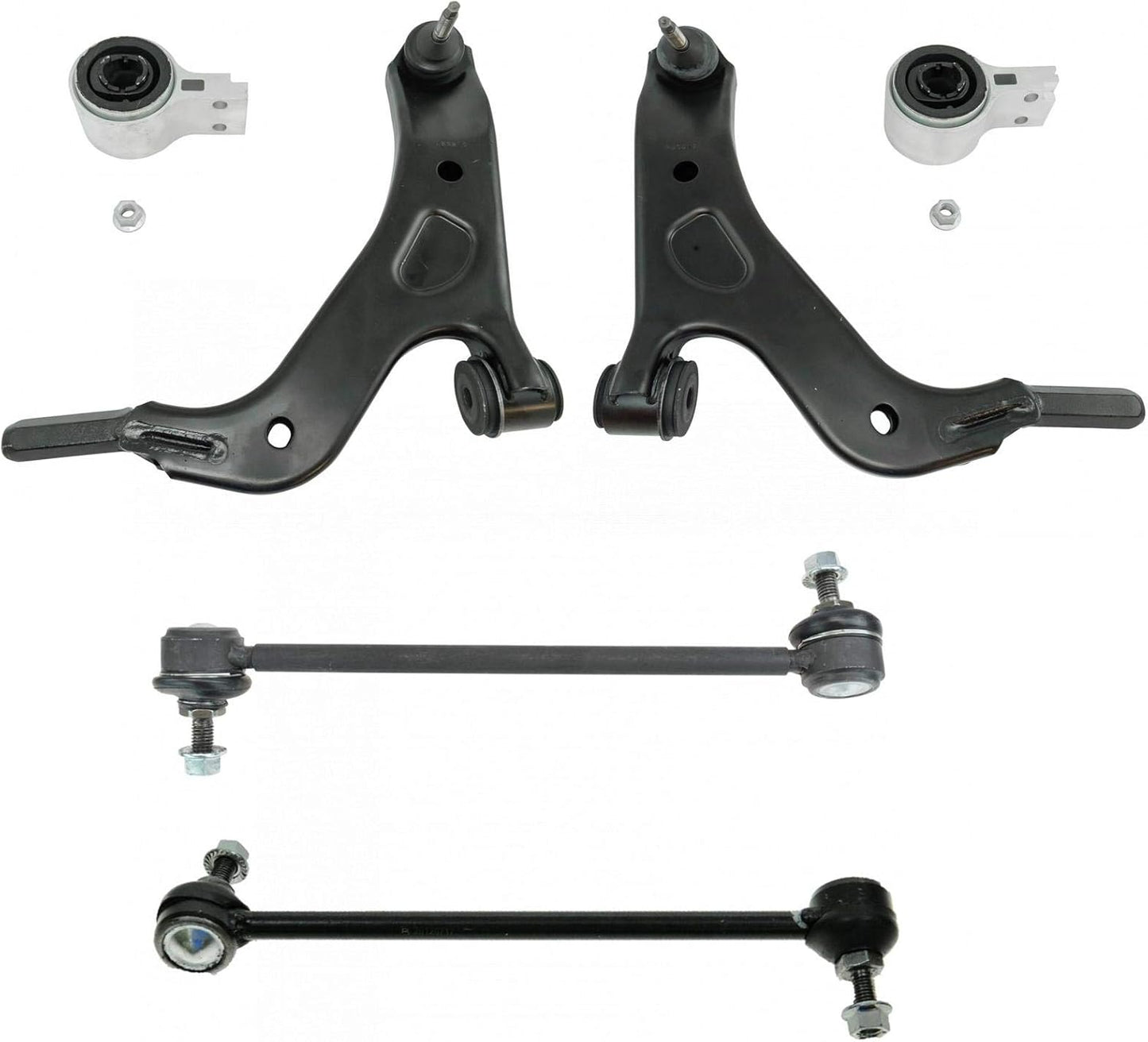 TRQ Front Suspension Kit Control Arm with Ball Joint for Taurus