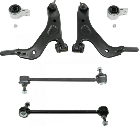 TRQ Front Suspension Kit Control Arm with Ball Joint for Taurus