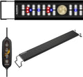 Aquarium Light 30-35 in LED Fish Tank Light with Timer - Full Spectrum