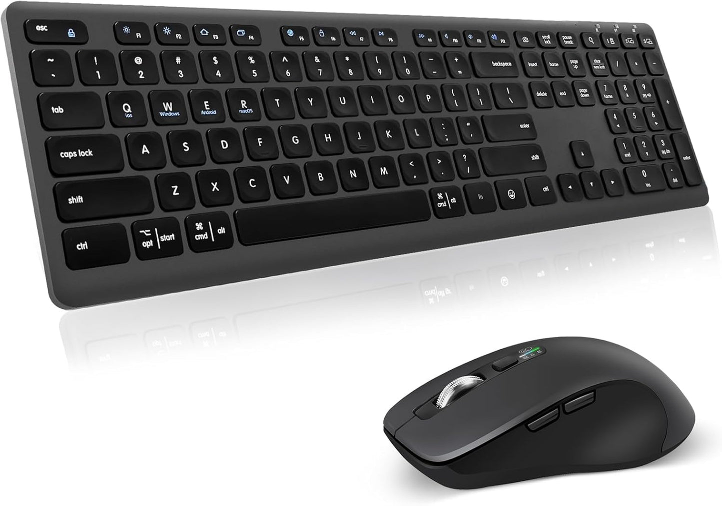 M9300 Wireless Keyboard Mouse Combo with Silent Design