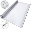 Transparent PVC Table Cover 42 x 80 in - Durable Clear Tablecloth