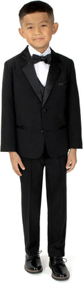 Boys' Classic Fit Tuxedo Set - No Tail, Comfortable Formal Wear