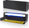 UV Fly Light Trap 2 Pack for Indoor Use - Silent Sticky Catcher