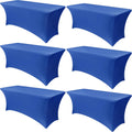 Obstal Stretch Spandex Table Covers for 8 ft Tables - Fitted Protector