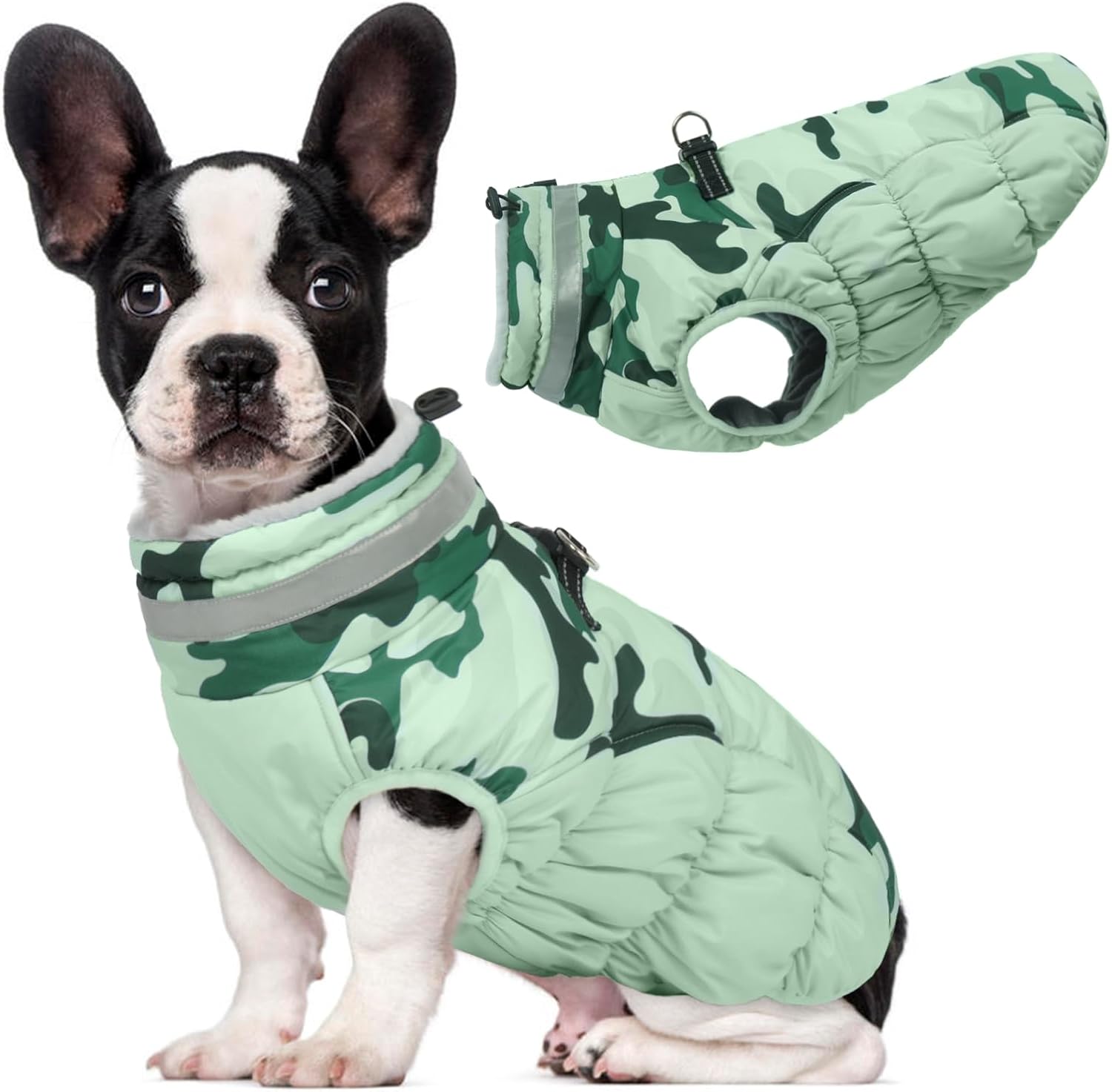 Lelepet Warm Dog Winter Coat for Medium Dogs - Waterproof Jacket