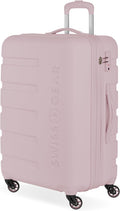 23-Inch Pink Expandable Hardside Luggage - Smooth Spinner