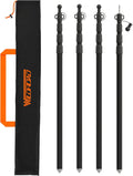 WILDROAD Tarp Poles Telescoping Aluminum Tent Poles 8.37 ft - Stable