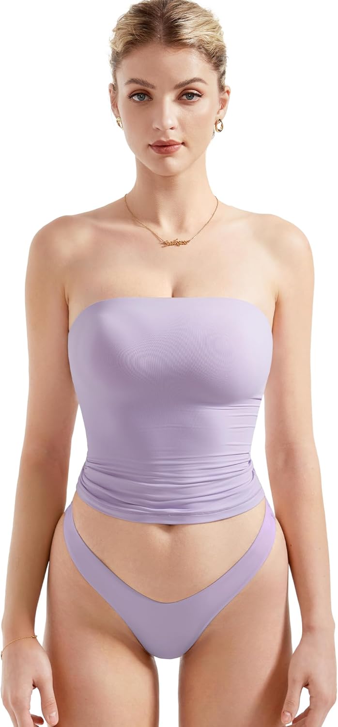 SUUKSESS Women Sexy Tube Top for Summer Y2K Style Nights