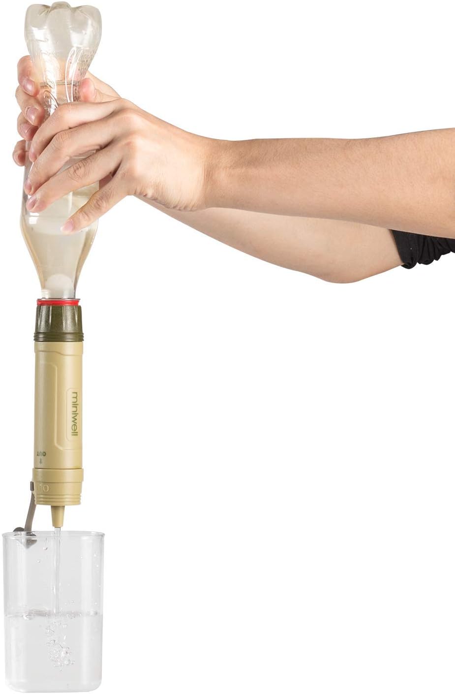 miniwell Gravity Water Purifier: Compact & Versatile for Group Camping!