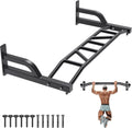 SELEWARE 48ft Heavy Duty Pull Up Bar Wall Mount - Home Gym Staple