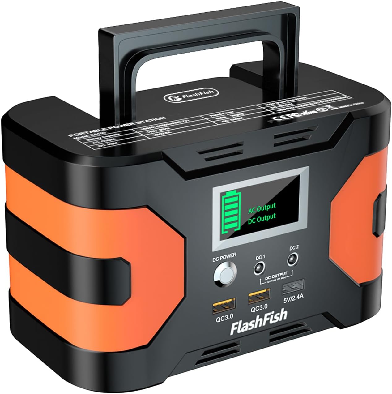 Portable Power: Flashfish 200W Solar Generator