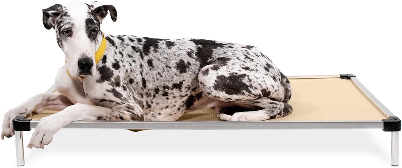 K9 Ballistics Chew Proof Elevated Cooling Dog Bed for Chewers