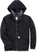 Carhartt Men's Rain Defender Relaxed Fit Sherpa-Lined Full-Zip Fashion