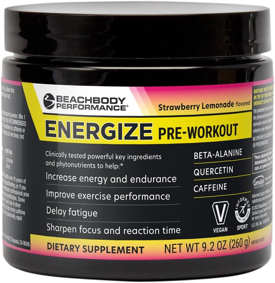 BODi Energize Pre Workout Powder for Enhanced Energy & Focus
