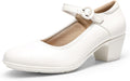 DREAM PAIRS Mary Jane Shoes for Comfortable Work Wear