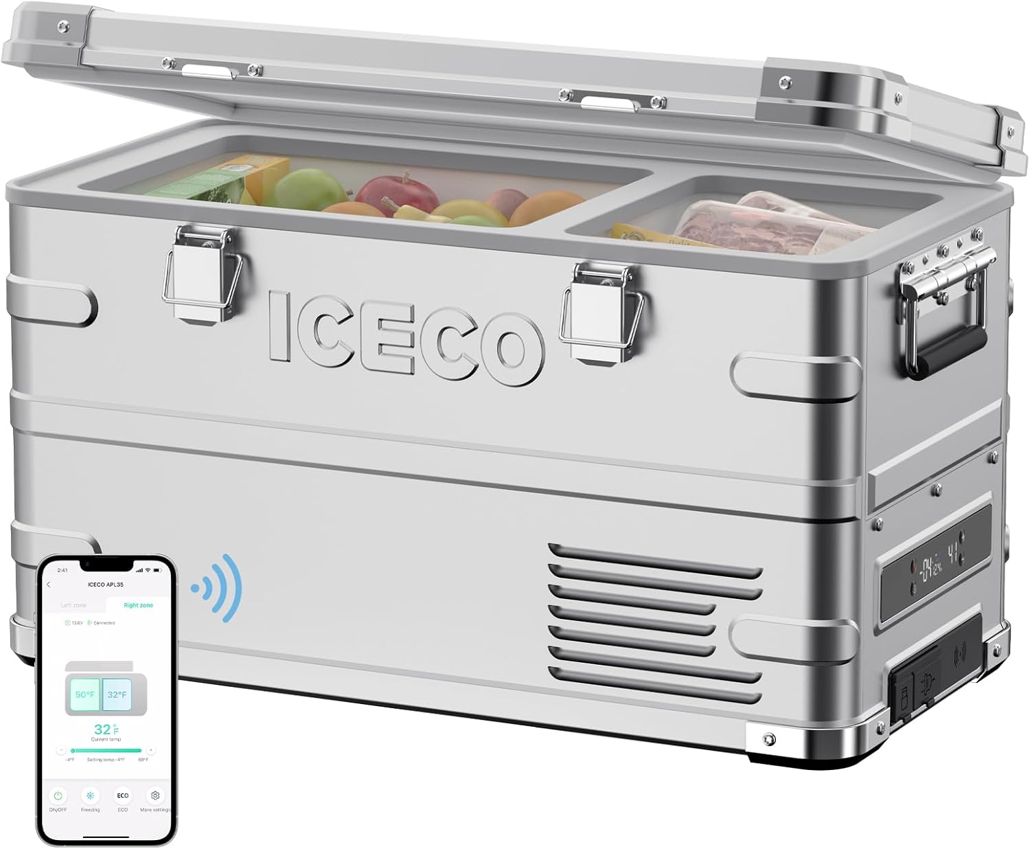 ICECO APL35 12 Volt Car Refrigerator: Portable Freezer & Fridge