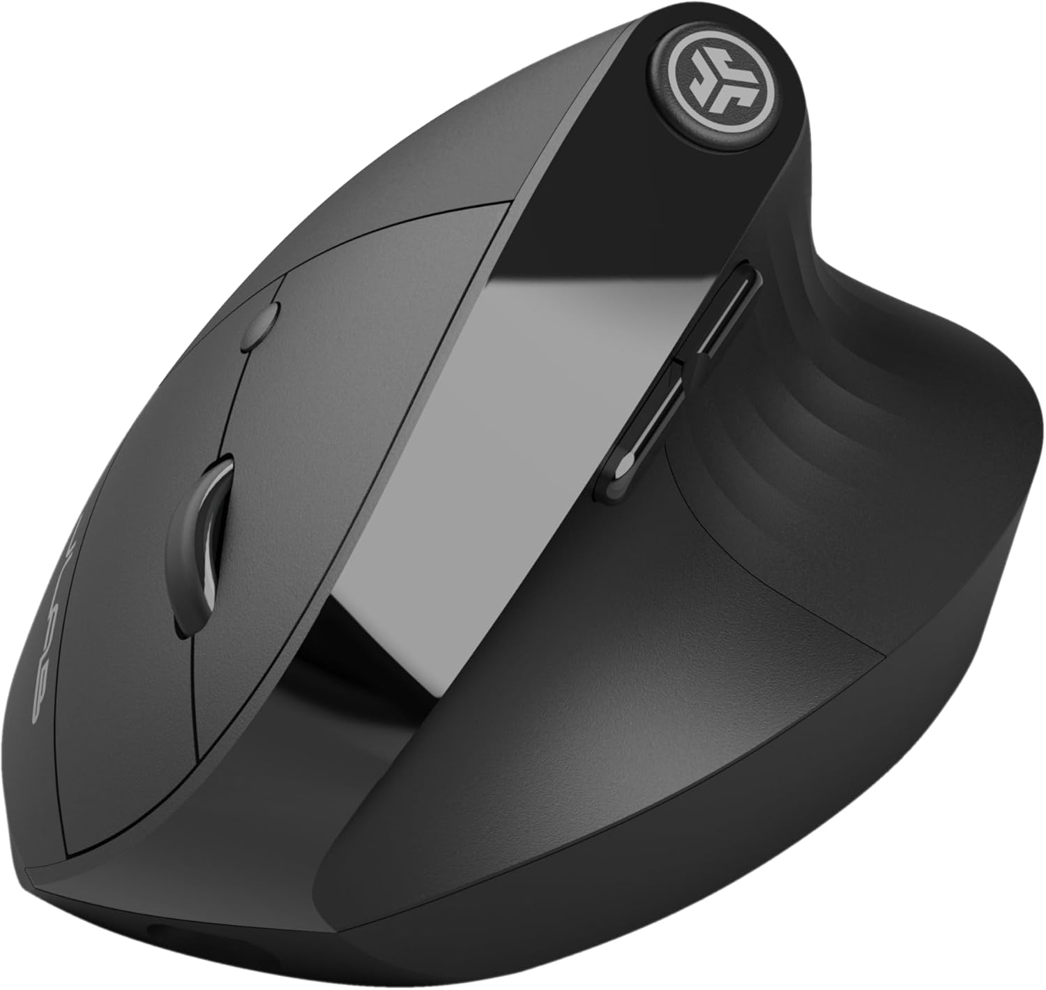 JLab Ergonomic Vertical Mouse: Strain-Free, Bluetooth/USB, Multi-Device, Custom Profiles