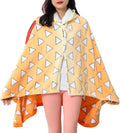 Juejuezi Anime Demon Wearable Blanket Hoodie Throw - Soft Cosplay