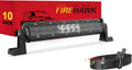 Firehawk LED Light Bar 10 in 35,000LM - High Output Off Road
