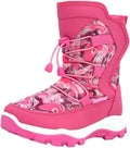 Little Kids Winter Snow Boots for Boys Girls - -25F Protection