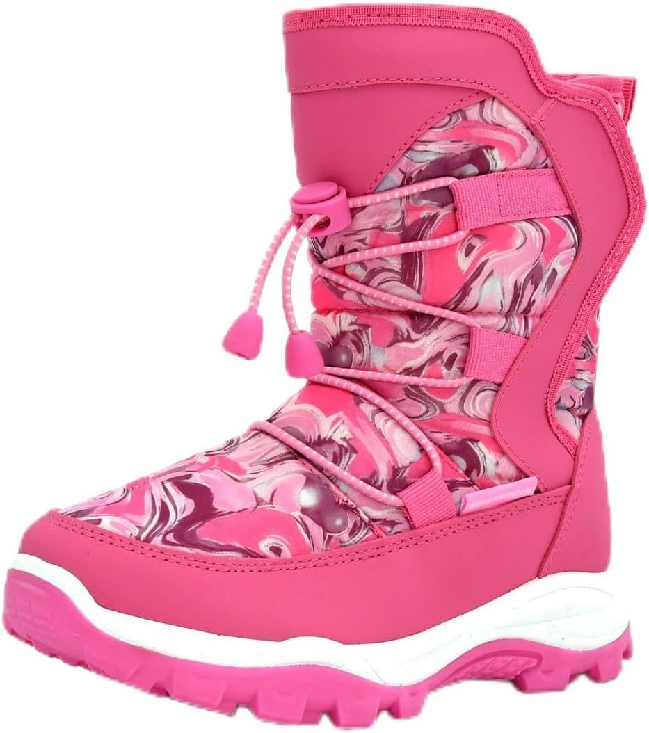 Boys Girls Little Kids Winter Snow Boots for All Weather Fun