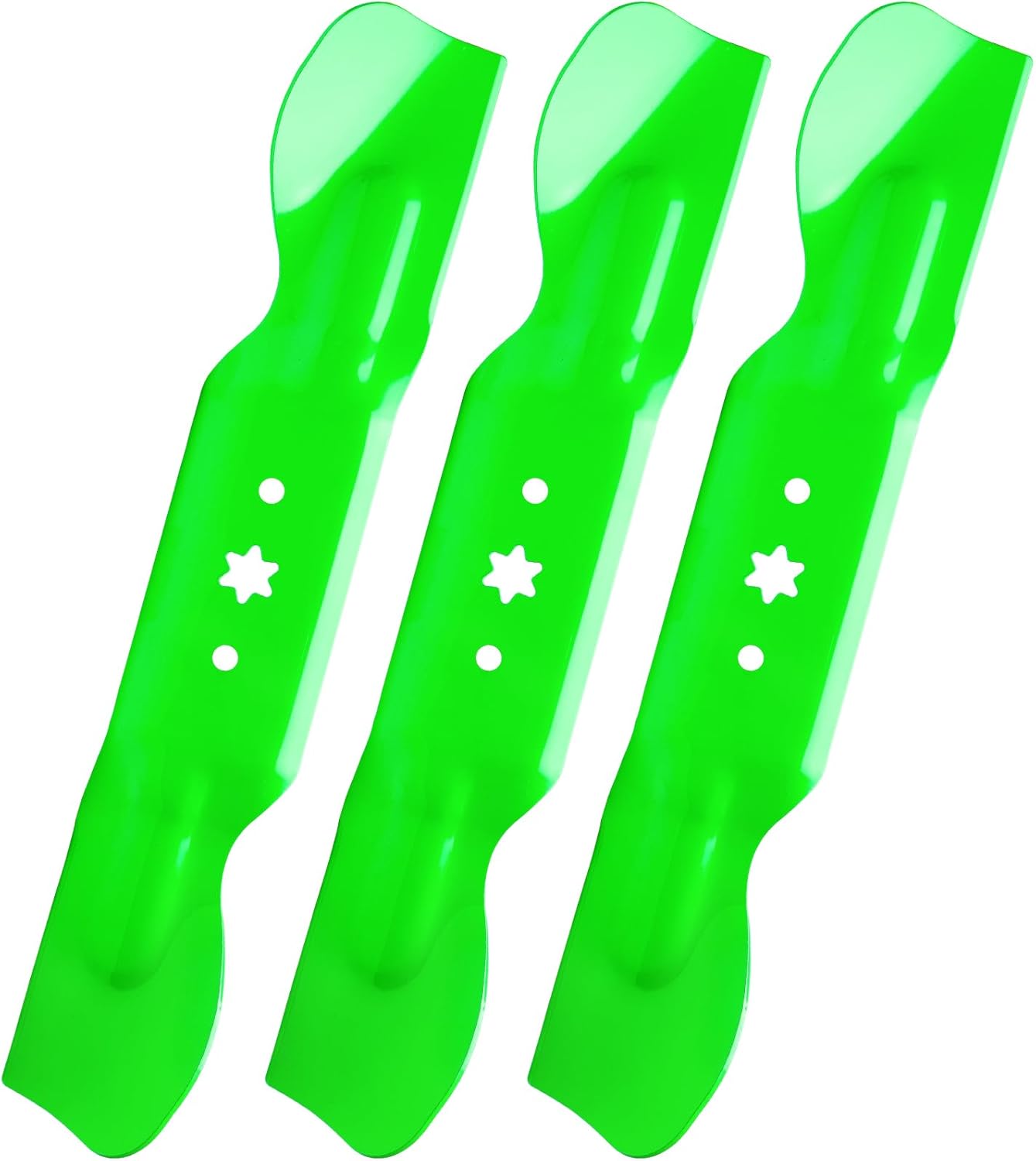High Lift Blades for 60 inch Deck Troy Bilt Mowers - 3 Pack
