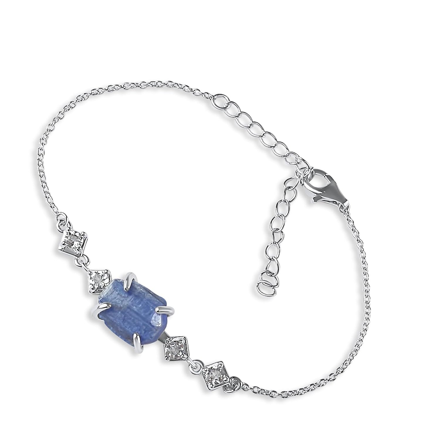 Raw Kyanite Bracelet Gift for Her on Special Occasions