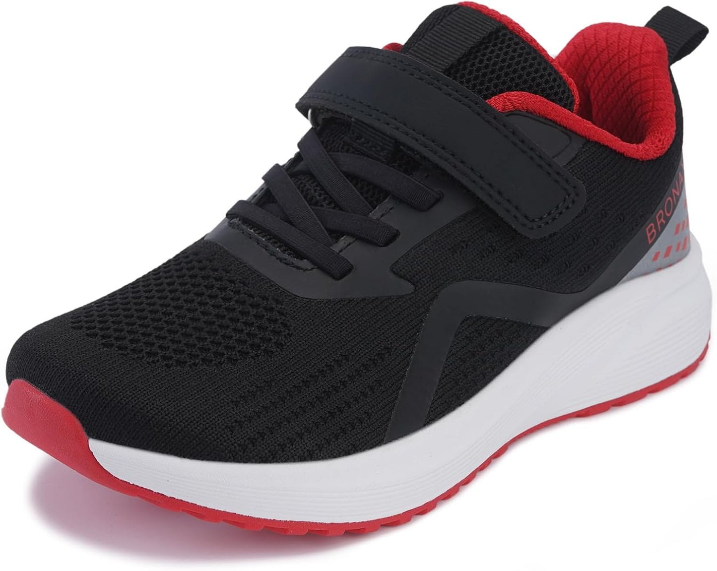 BRONAX Kids Wide Toe Box Tennis Shoes for Active Play