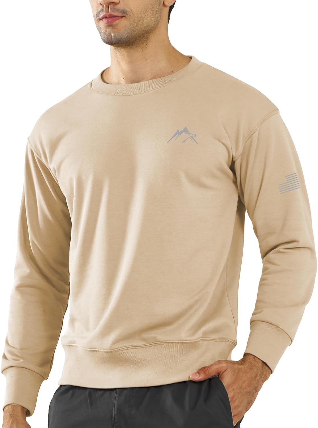 NORTHYARD Moisture-Wicking Crewneck - Stay Comfortable All Day!