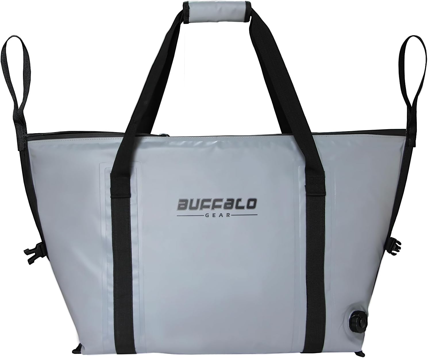 Insulated Fish Cooler Bag - 27.5QT Waterproof Fishing Gear