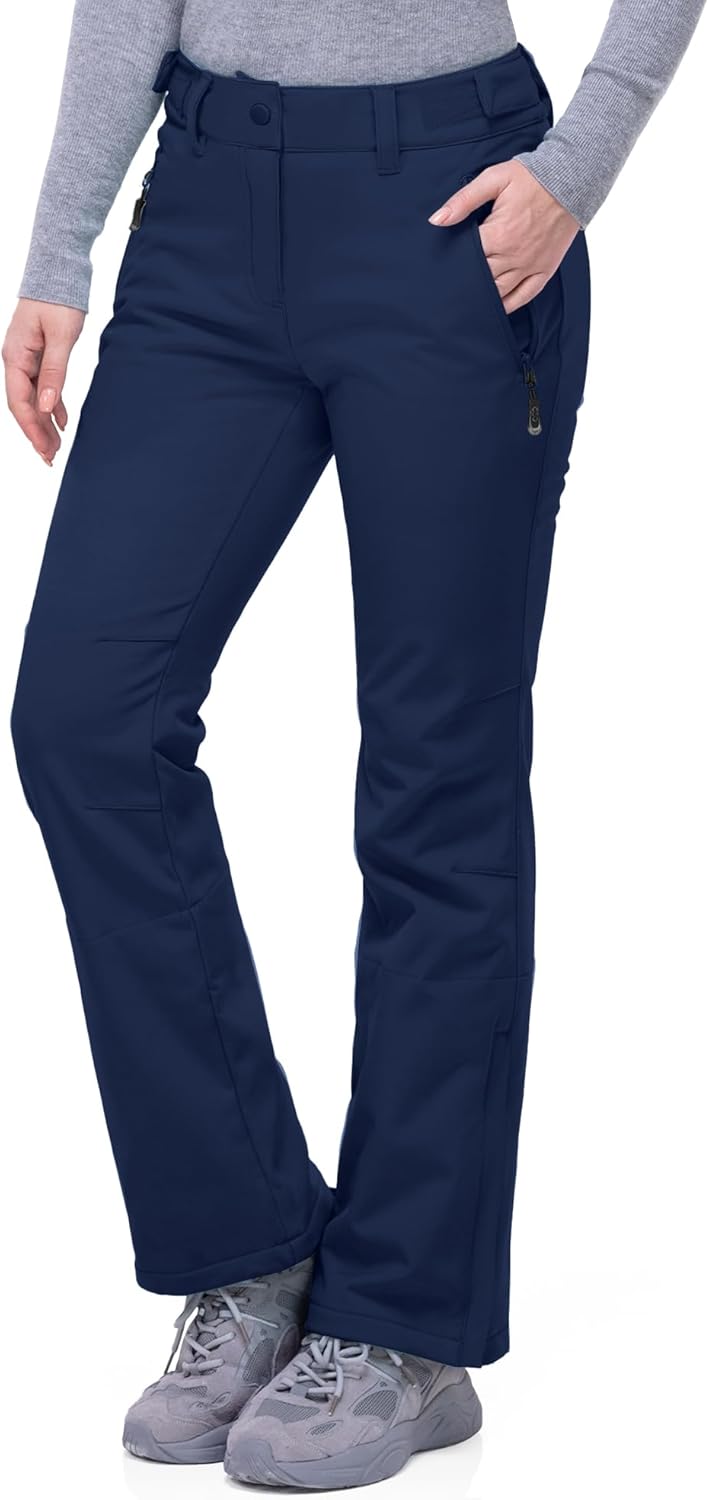 33,000ft Women's Softshell Snow Pants for Skiing and Snowboarding