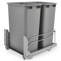 Double Pullout Trash for Full Height Cabinets 50 Quart - Soft-Close